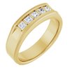 14K Yellow .5 CTW Diamond Mens Ring Ref 14769516